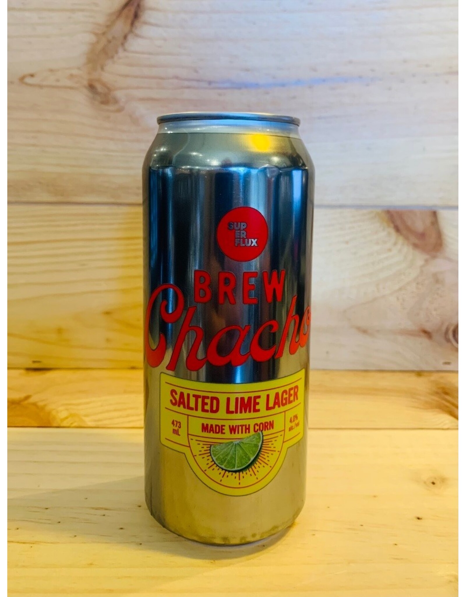 Beer Superflux Brewchacho Salted Lime Lager 473ml