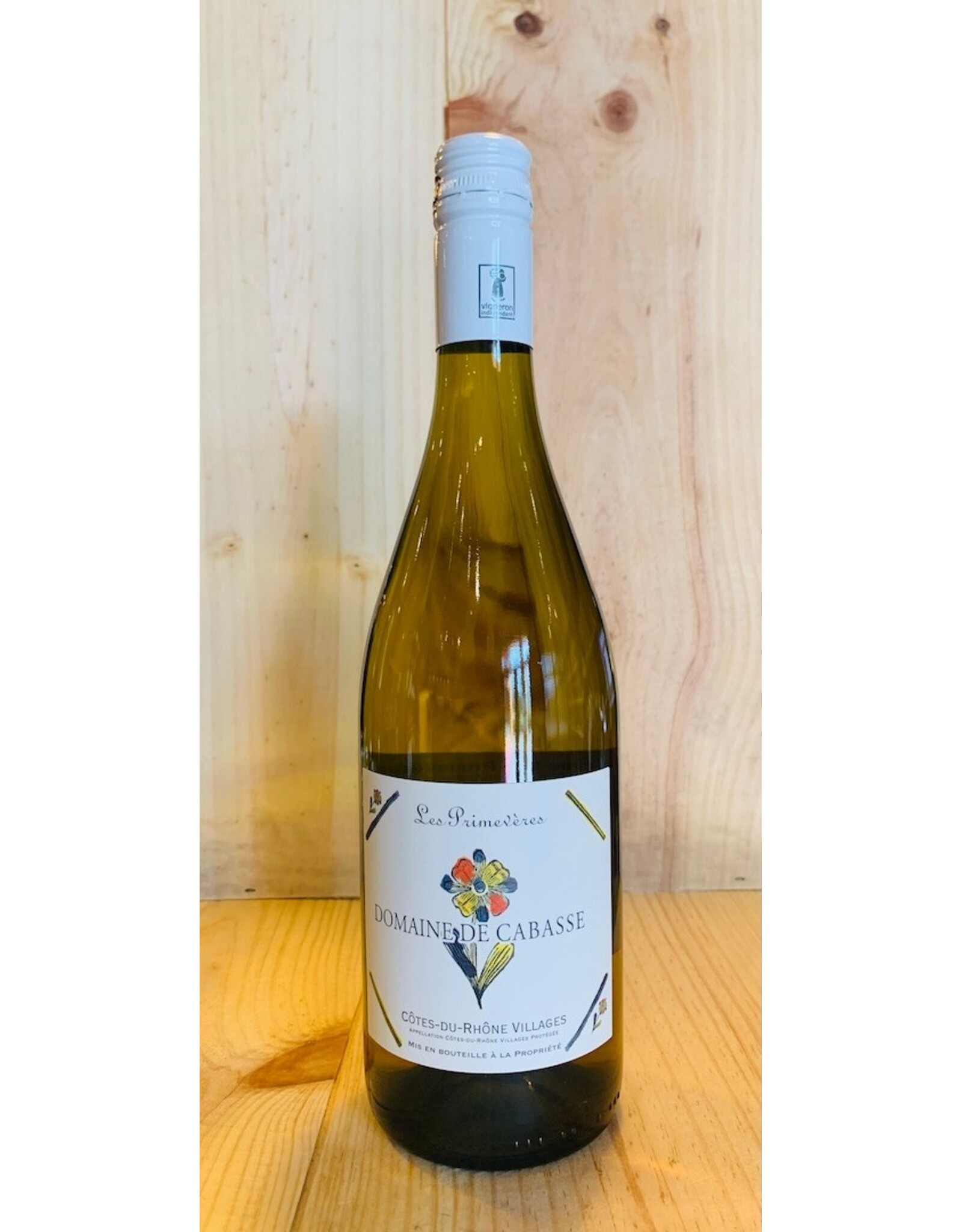 Wine Domaine De Cabasse Cotes-du-Rhone Villages Blanc