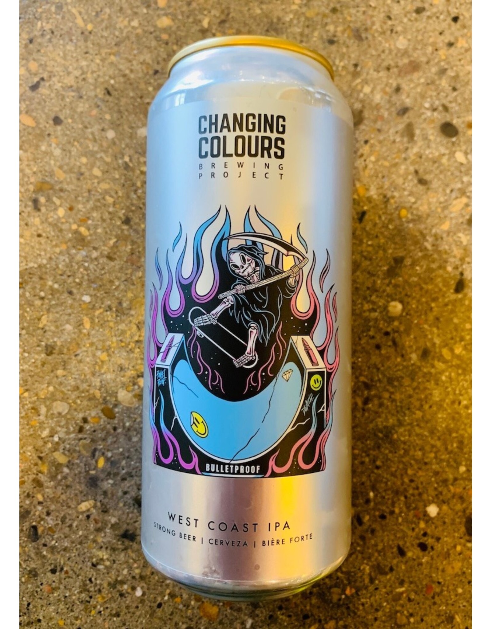 Beer Changing Colours Bulletproof West Coast IPA 473ml