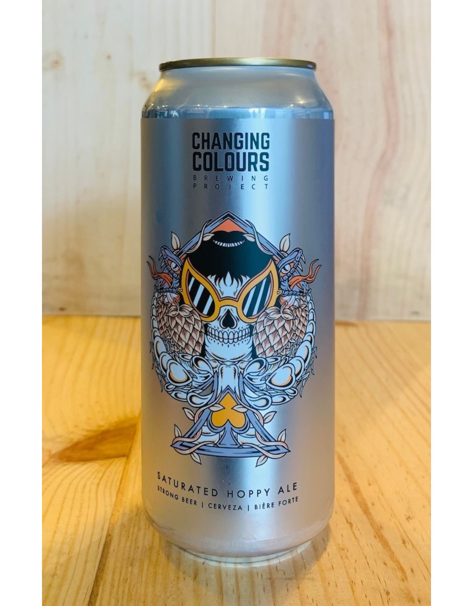Beer Changing Colours Bastards of Young Saturated Hoppy Ale 473mL