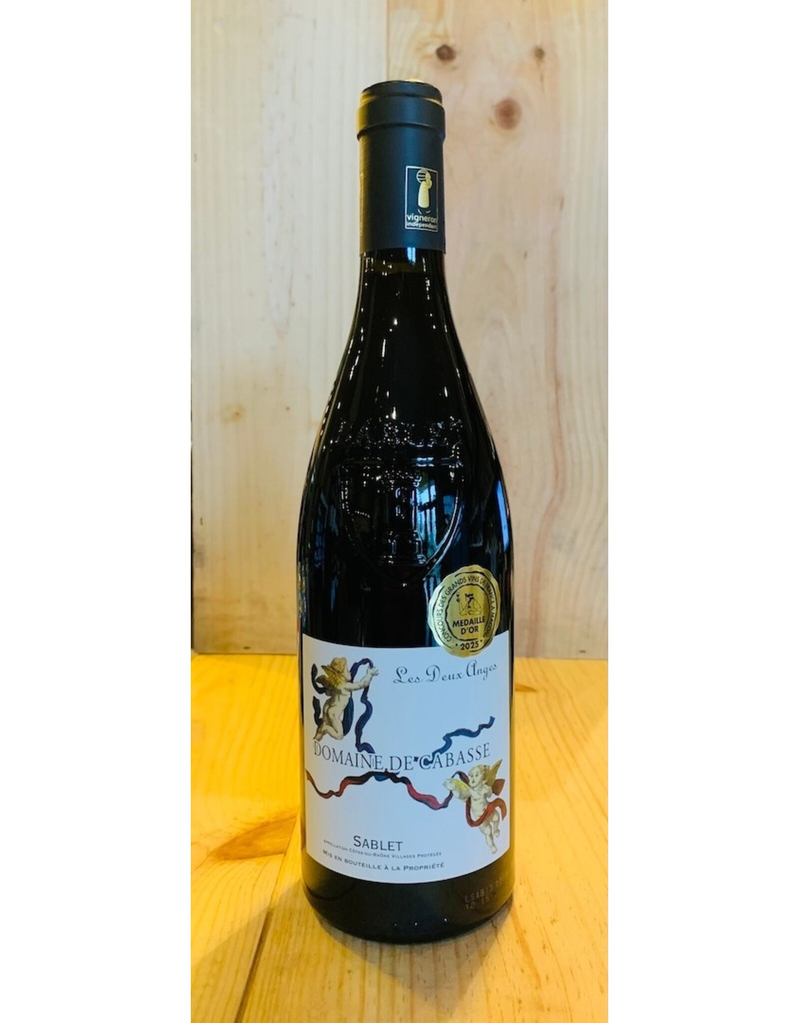 Wine Domaine De Cabasse 'Les Deux Anges' Sablet
