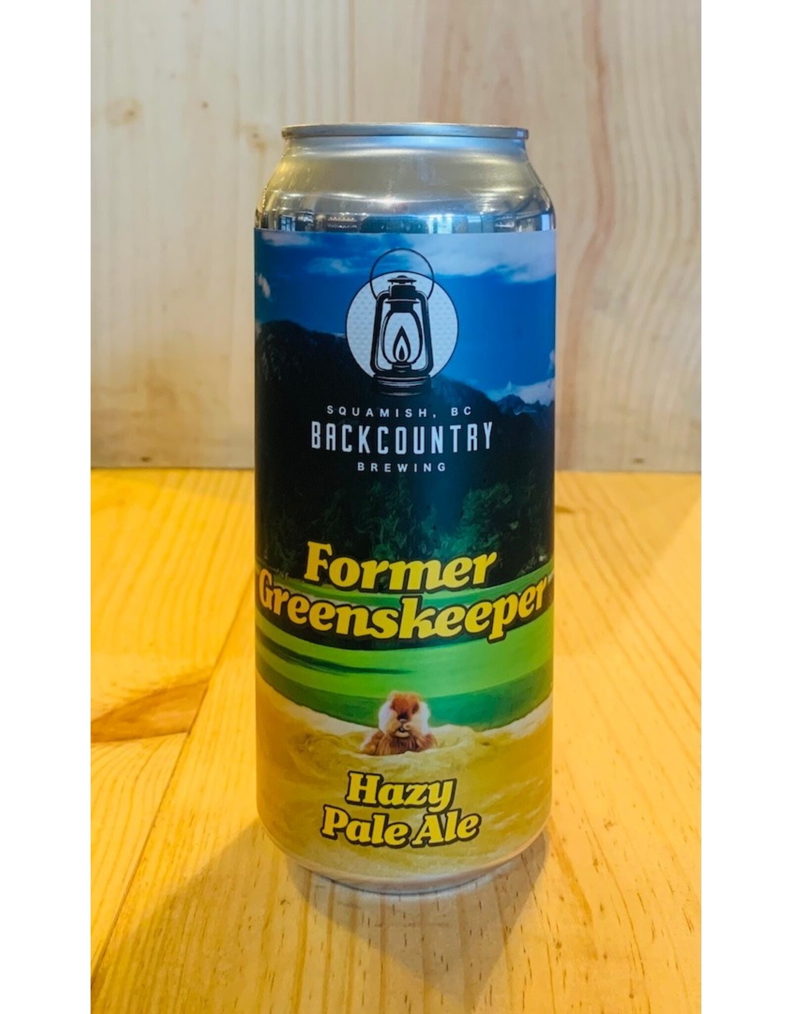 Beer Backcountry Former Greenskeeper Hazy Pale Ale 473mL