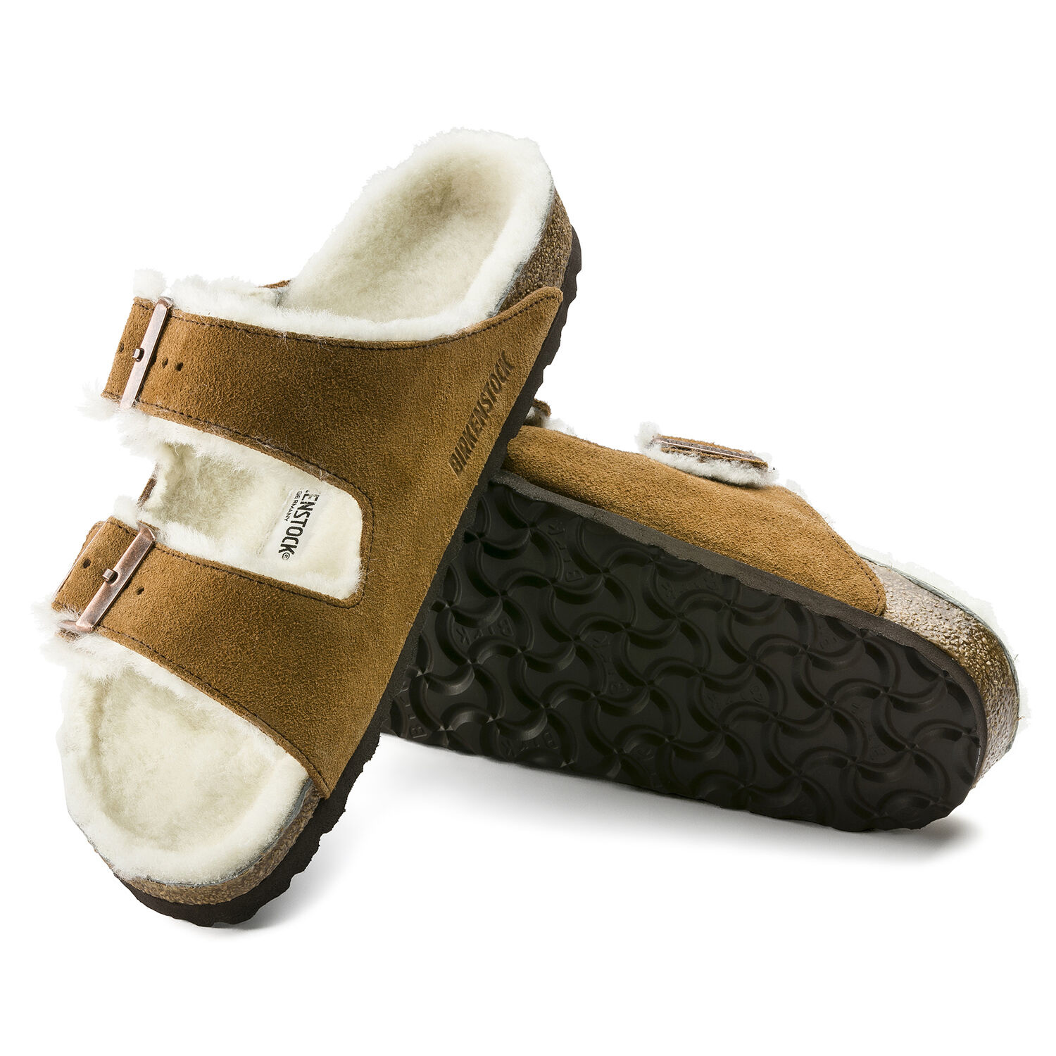 Arizona Shearling Suede Leather Mink | Birkenstock | CANADA