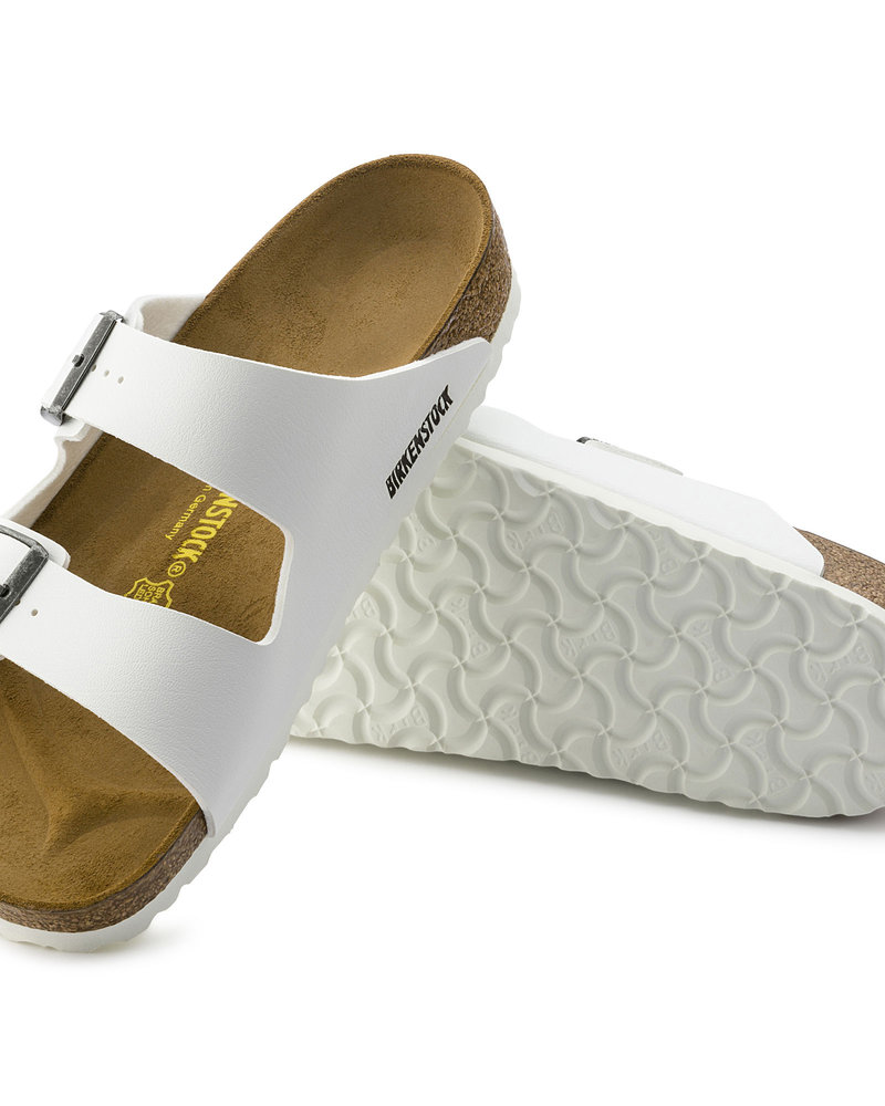 Birkenstock Arizona Birko-Flor Blanc