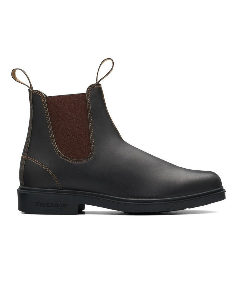 blundstone chisel toe stout brown