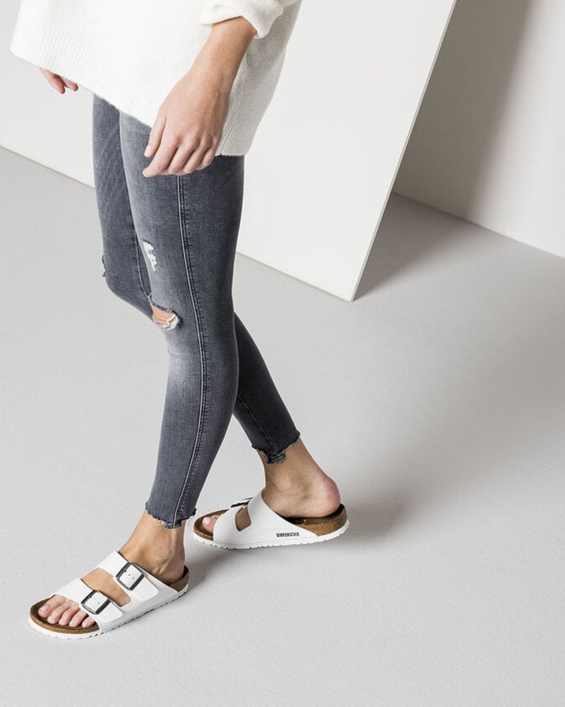 Birkenstock Arizona Birko-Flor White