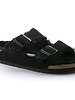 Birkenstock Arizona Shearling Suede Leather Black