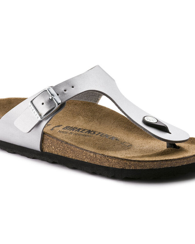 Birkenstock Gizeh birko-flor silver