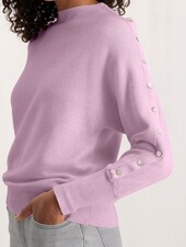 YAYA Button detail sweater