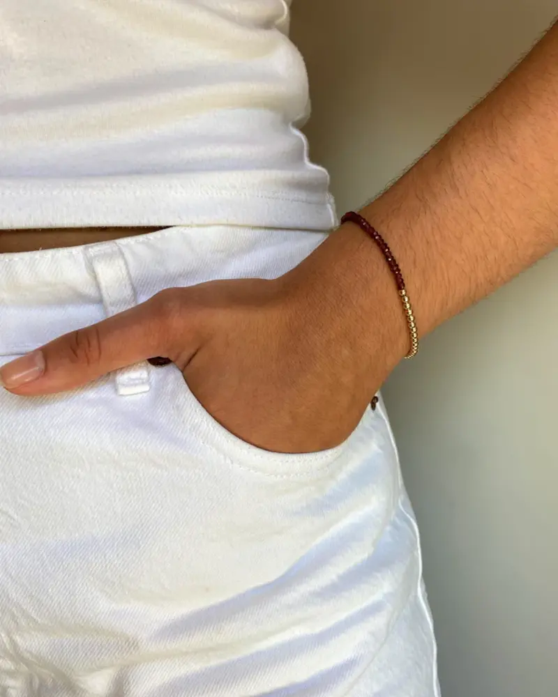 SPLENDIDO GRENAT BRACELET