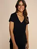 Mos Mosh T-shirt  col V biologique Arden