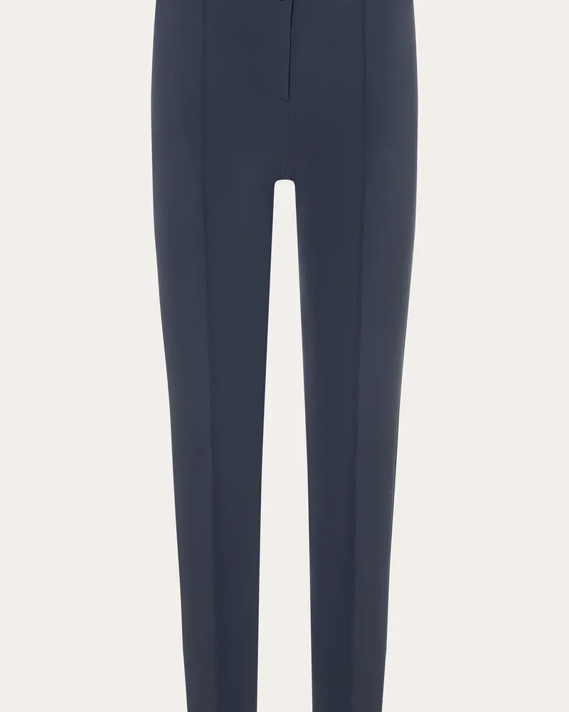 Cambio Ros Navy Slim fit Trousers