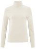 YAYA Turlteneck sweater with buttoned cuff