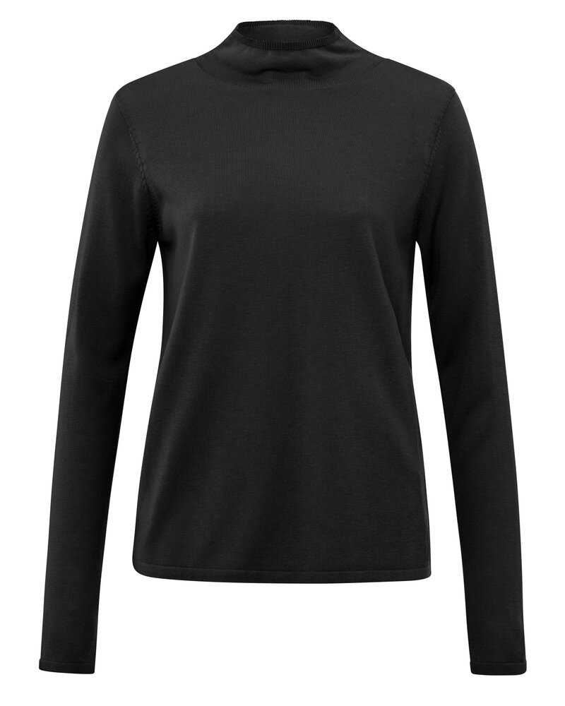 YAYA High neckline fitted sweater