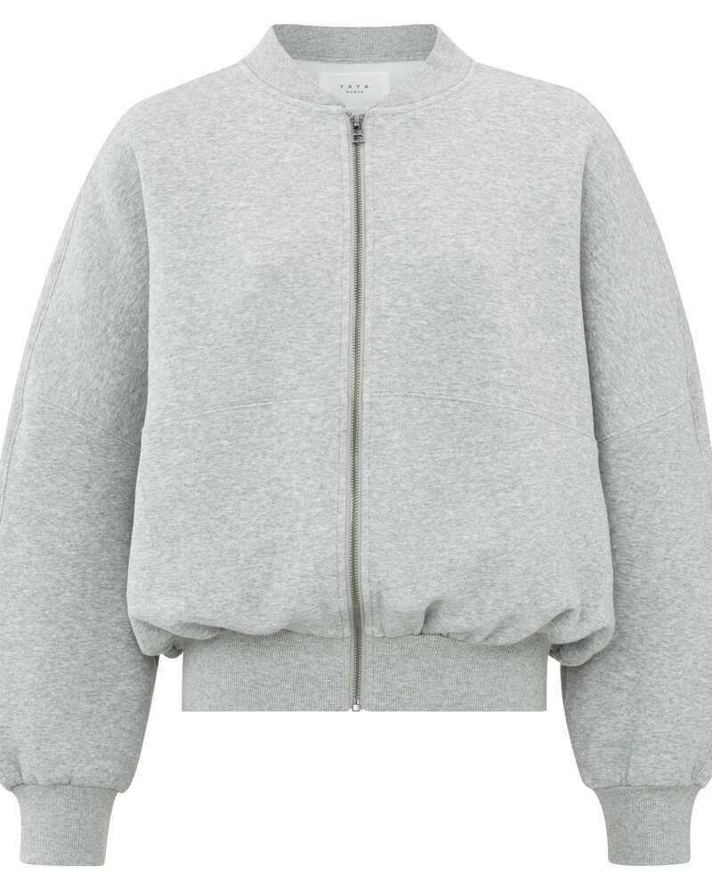 YAYA Sweat bomber jacket