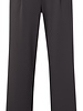 YAYA Jersey wide leg trousers w. pleats and elastic waistband