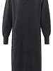 YAYA V-neck knitted dress ls