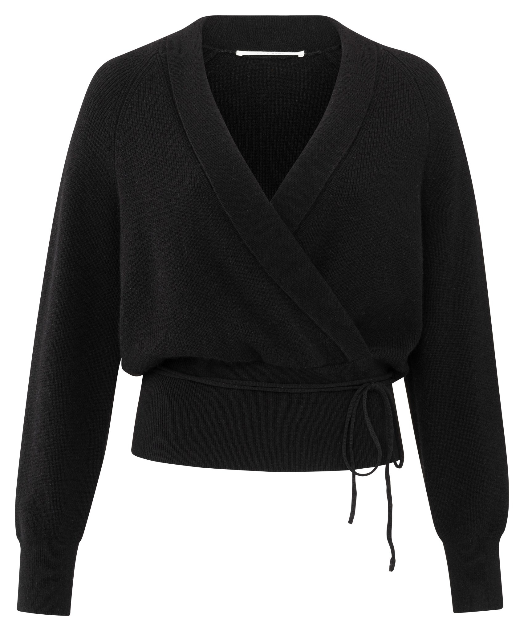 Fake wrap sweater long sleeve YAYA CANADA Melanie X Boutiques