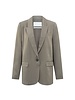 YAYA Woven satin blazer