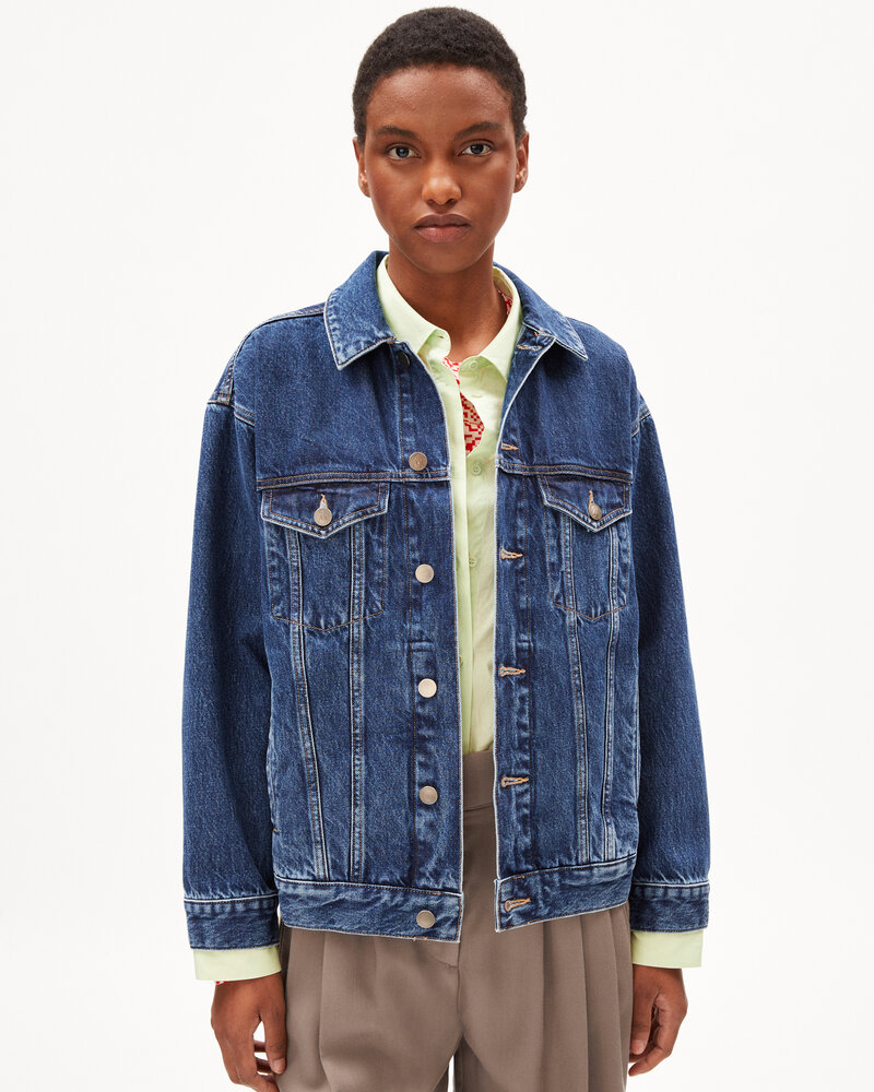 Armed Angels Femme Veste en denim VELITAA OVERSIZED