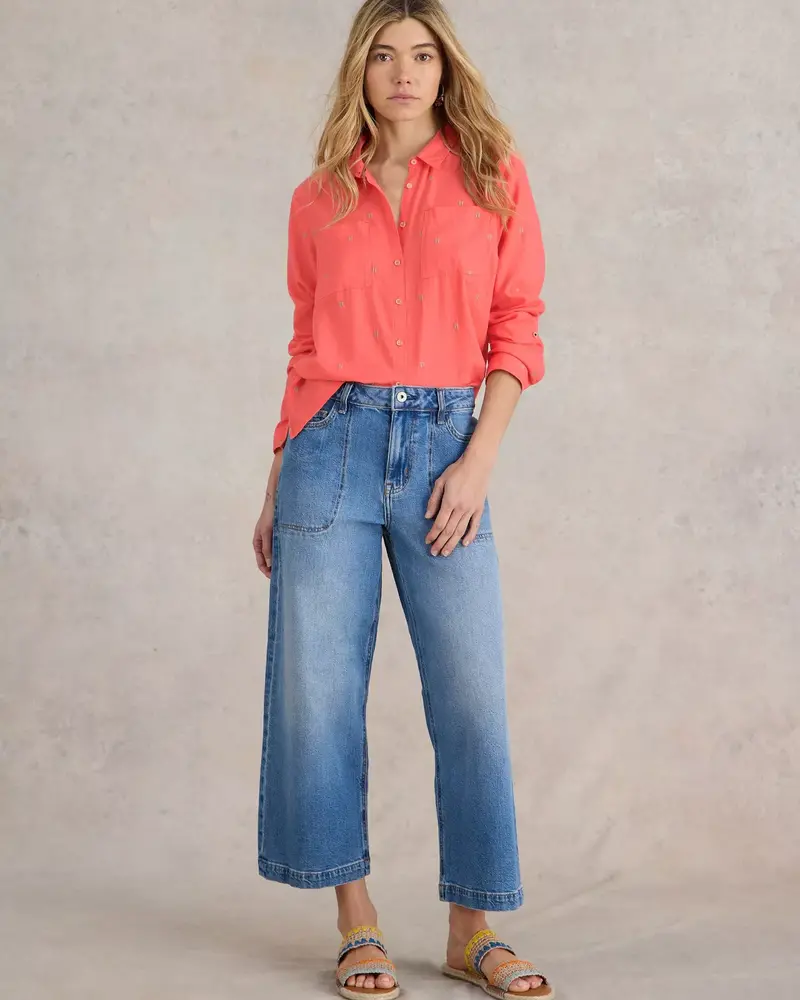White Stuff Femme SOPHIE ORGANIC COTTON SHIRT