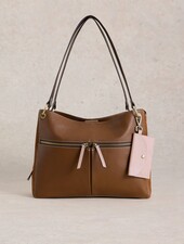 White Stuff Femme FARRAH LEATHER TOTE BAG