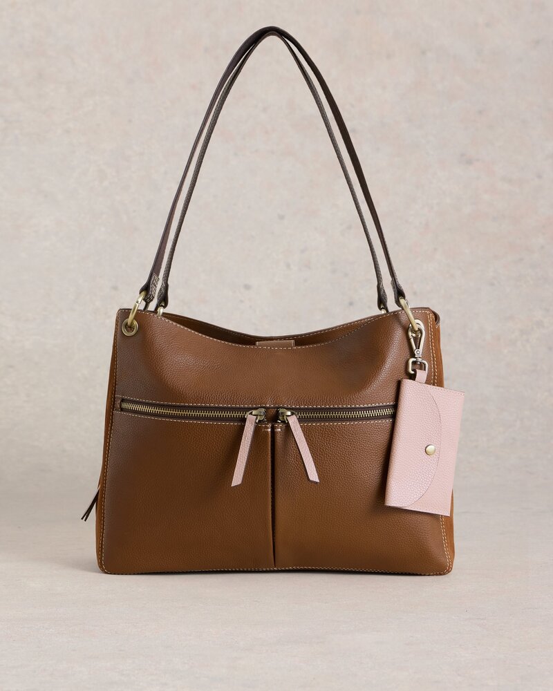 White Stuff Femme FARRAH LEATHER TOTE BAG