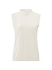 YAYA Sleeveless high neckline sweater