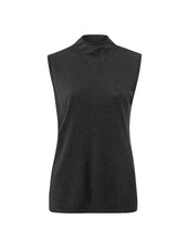 YAYA Sleeveless high neckline sweater