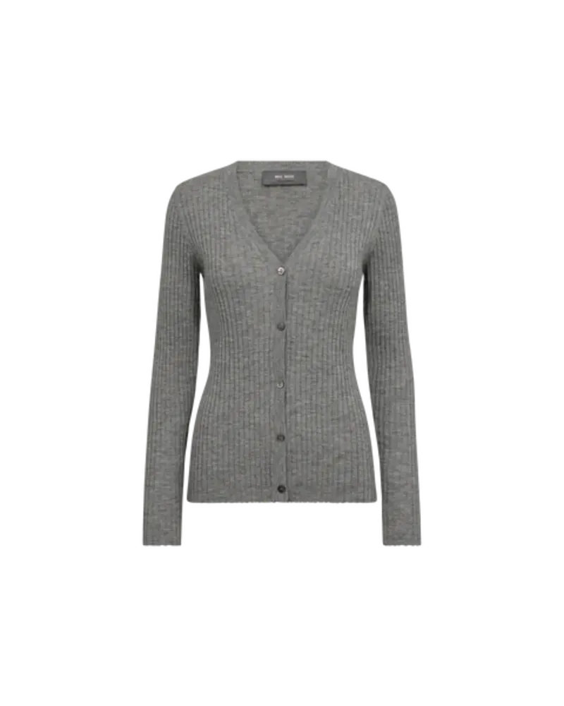 Mos Mosh MMRelena Rib V-neck Knit Cardigan