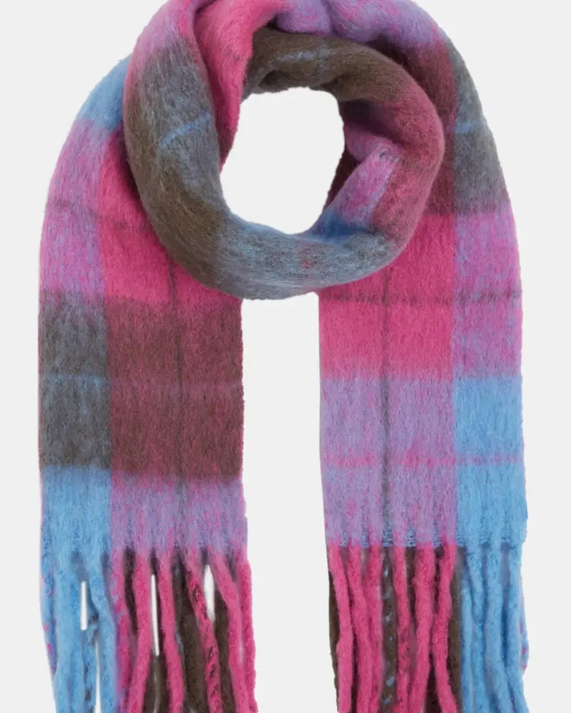 Penn & ink Plaid oversize scarf