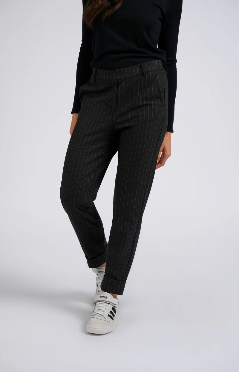 Pantalon large taille elastique hot sale