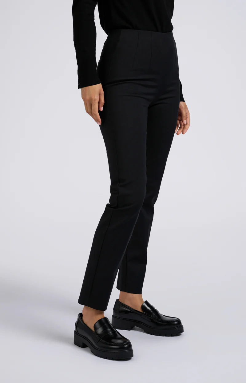 High waist slim fit trousers with seam details | YAYA | CANADA - Melanie X  Boutiques