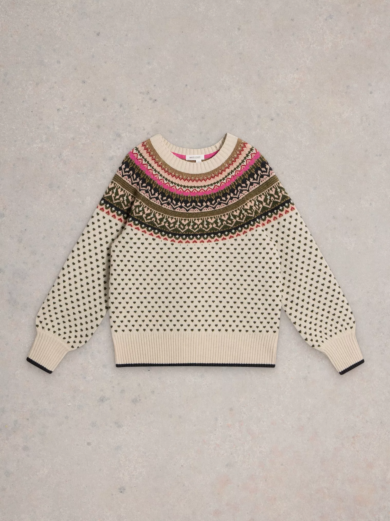 White stuff heart jumper new arrivals