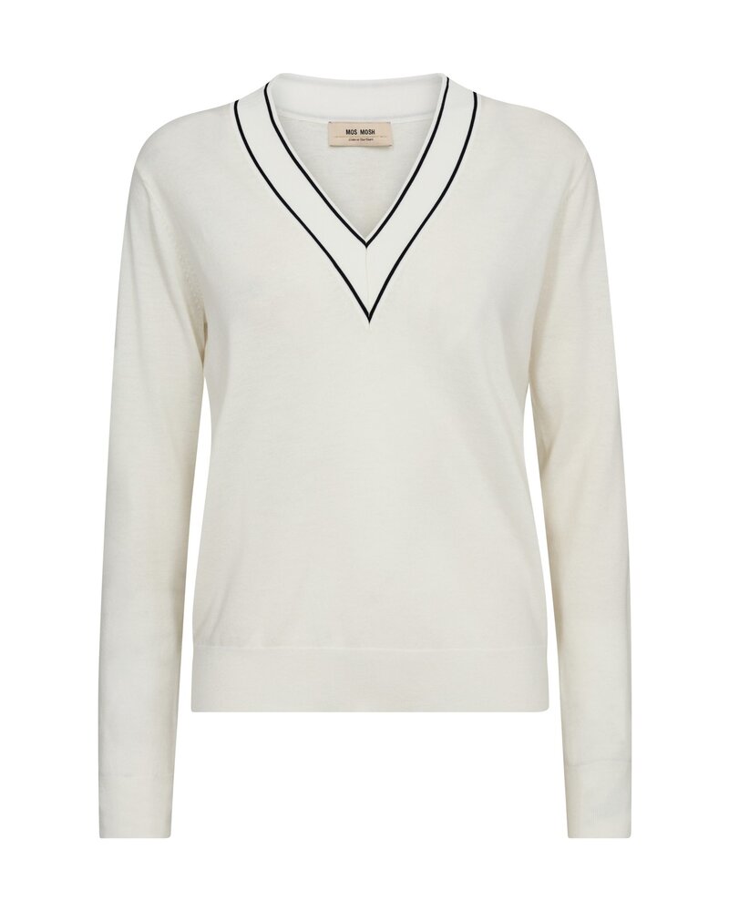 Mos Mosh MMRELENA PREP V-NECK KNIT
