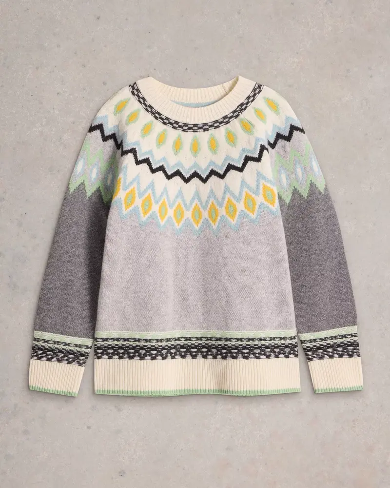 White Stuff Femme SUNSET FAIRISLE JUMPER