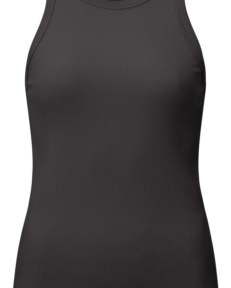 YAYA RIBBED SINGLET