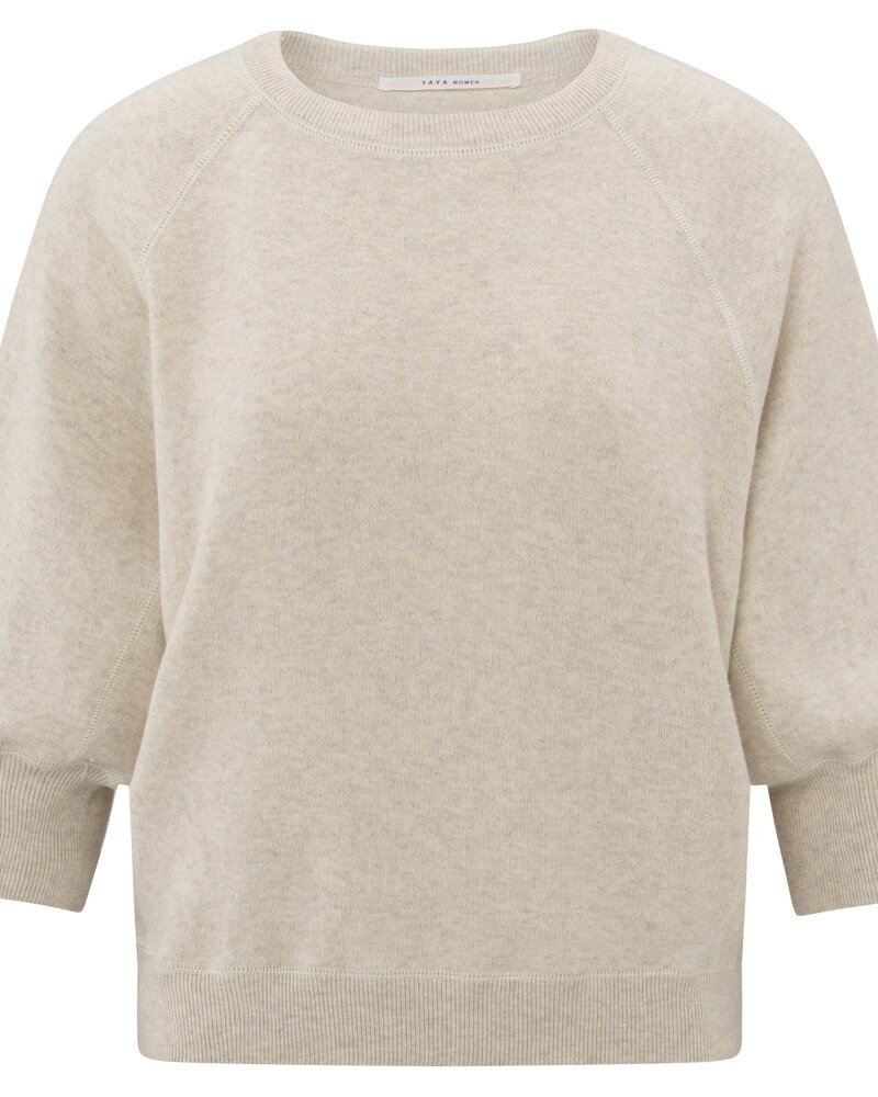 YAYA MID-LENGHT SLEEVE SWEATER