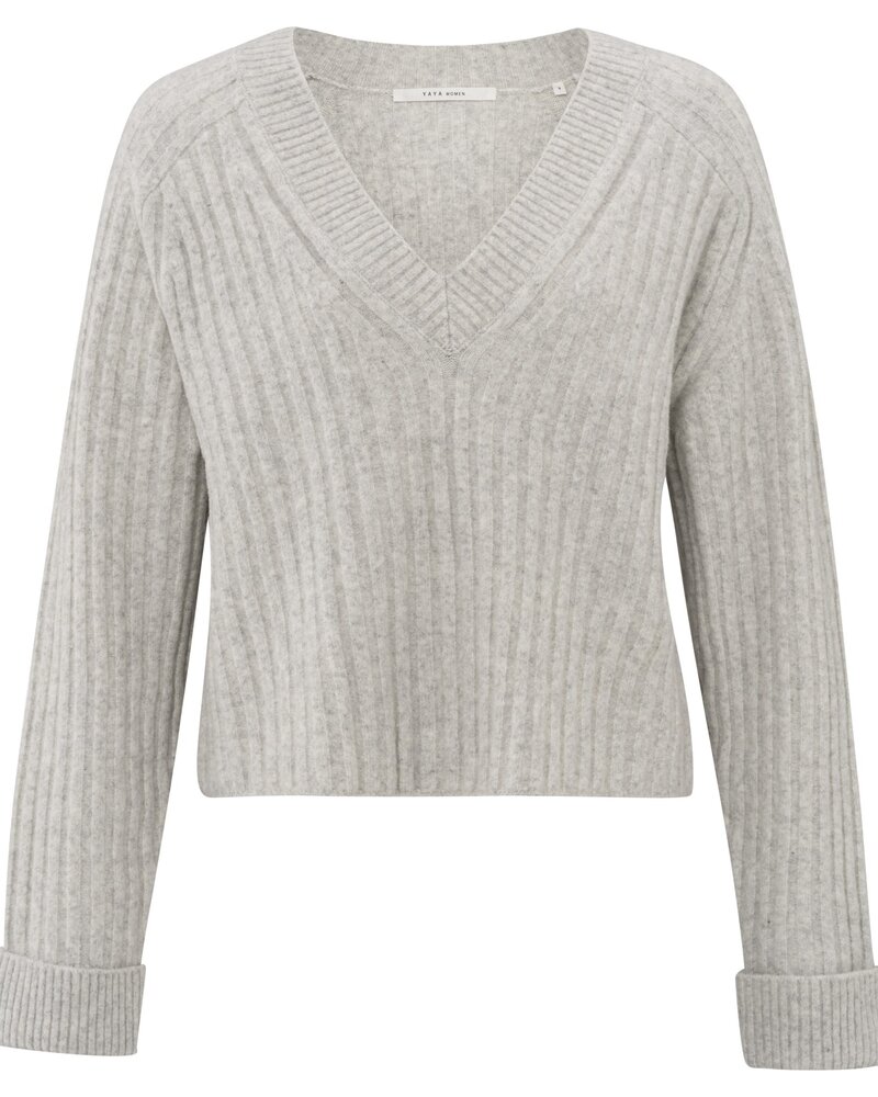 YAYA RIBBED SWEATER