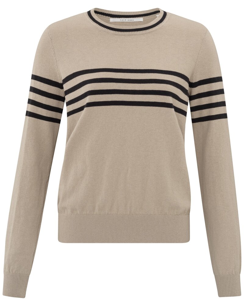 YAYA STRIPE SWEATER