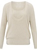 YAYA RIBBED SWEATER WITH TANK TOP