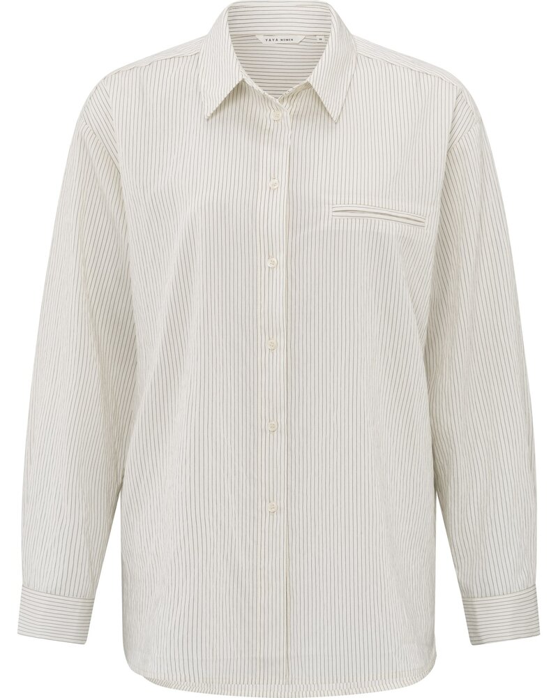 YAYA  PINSTRIPE SHIRT