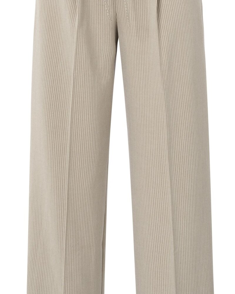 YAYA PINSTRIPE WIDE TROUSER