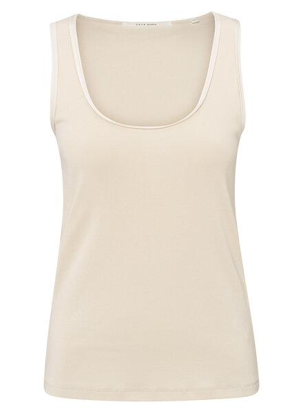 トップス Mayuhada silk rib sleeveless トップス Mayuhada silk rib sleeveless METWAY Womens Silk