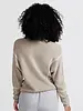 YAYA SWEATER WITH STRIPE DETAILS