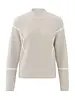 YAYA SWEATER WITH STRIPE DETAILS