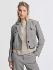 YAYA CHECK PATTERN BLAZER