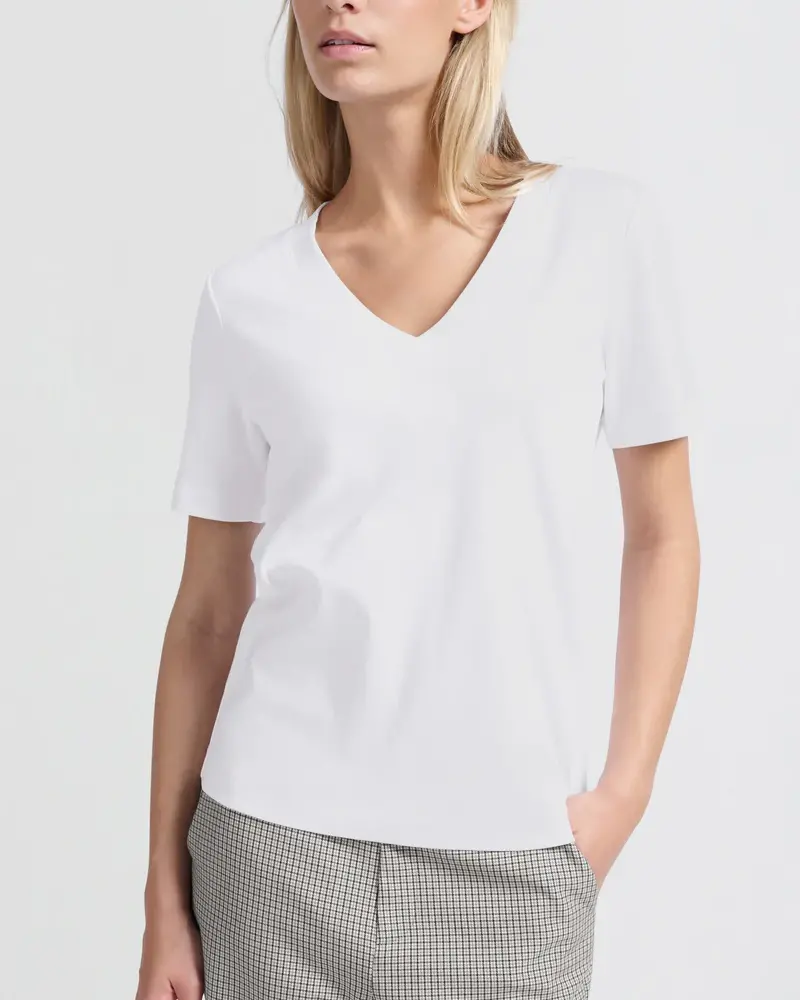 YAYA V-NECK T-SHIRT