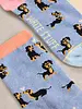 White Stuff Femme SAUSAGE DOG SOCK