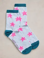 White Stuff Femme STAR SOCK